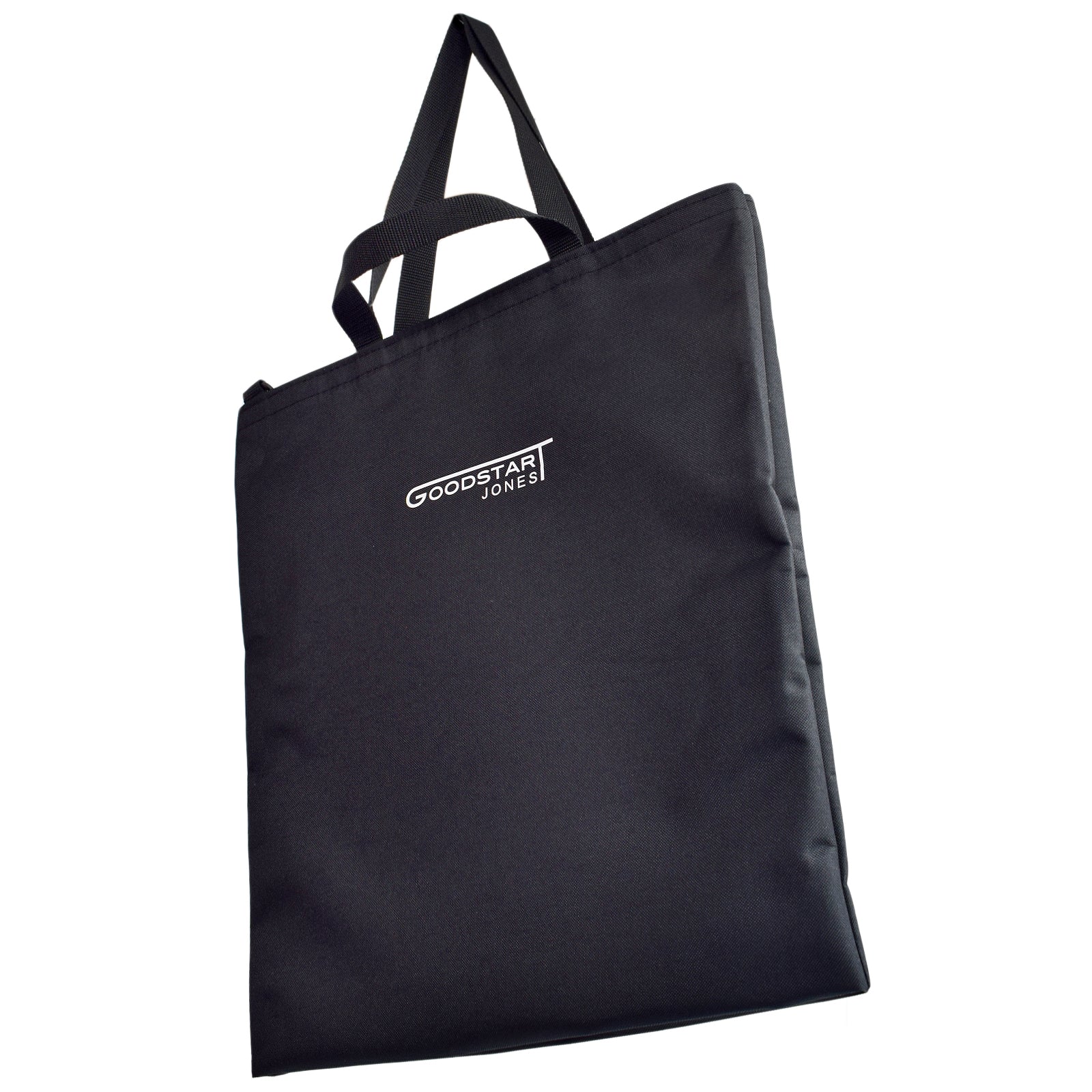 GoodDay Tote Bag in BLACK featuring two handles and an adjustable shoulder strap, designed for versatility and style.