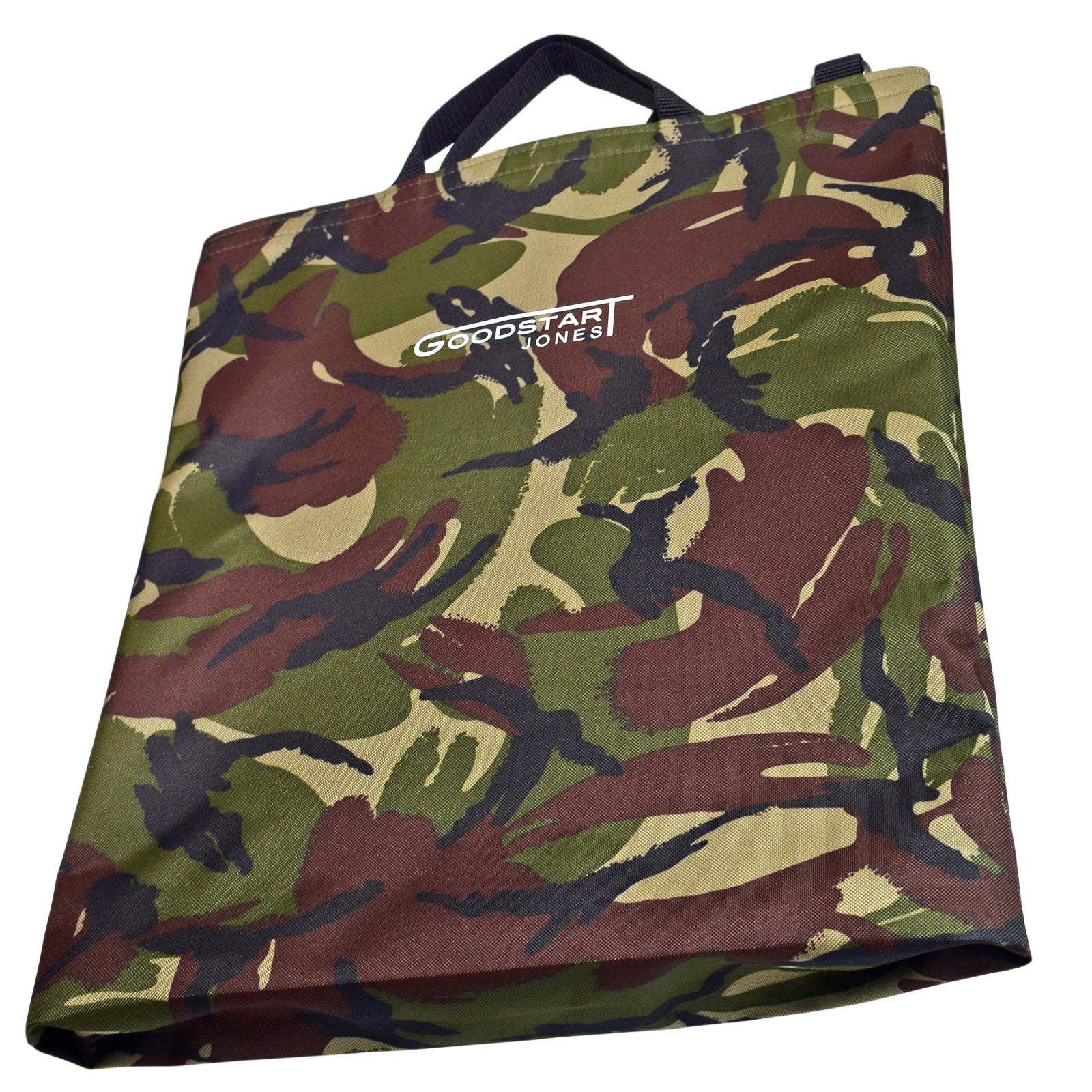 GoodDay Tote Bag in CAMO featuring dual handles and adjustable shoulder strap, perfect for everyday use.