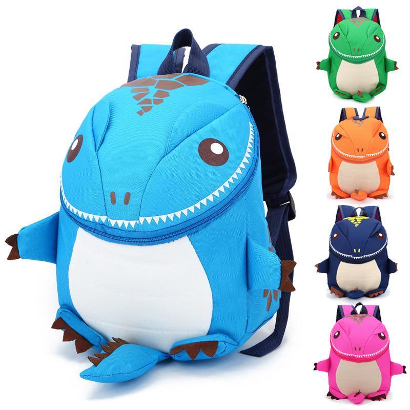 High Quality 3D Animal School Backpack featuring a colorful animal design, durable nylon material, and adjustable straps for young children.