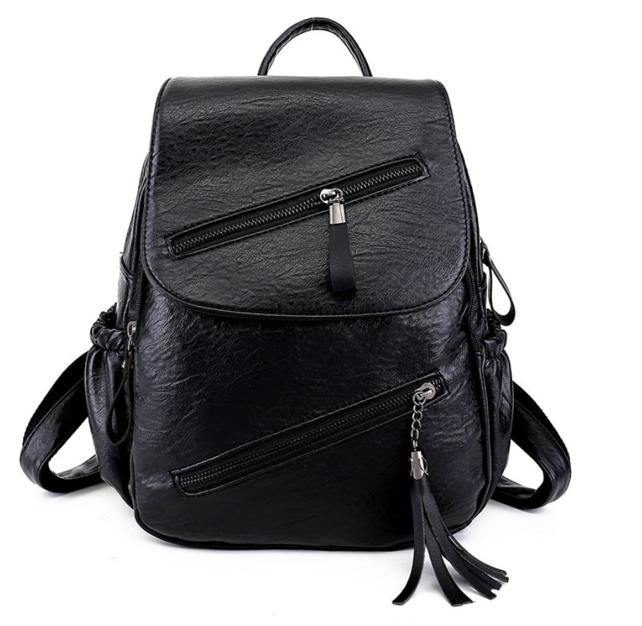 High Quality College Style Shoulder Harbor Backpack in a stylish design with zipper opening and soft handle.