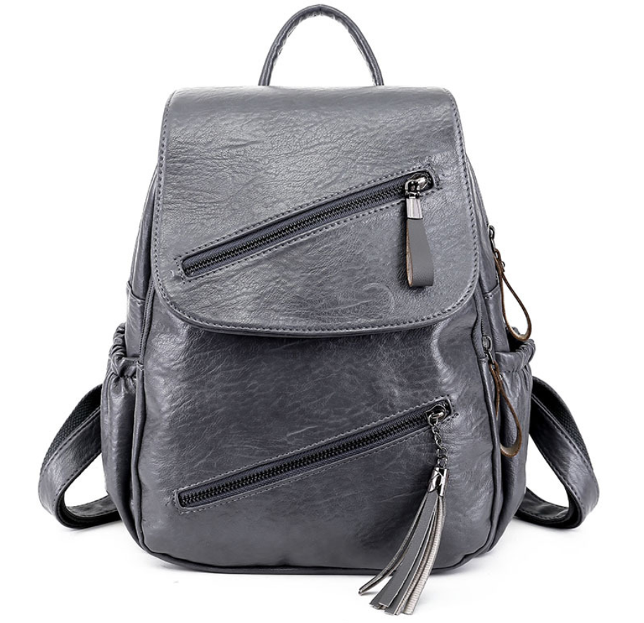 High Quality College Style Shoulder Harbor Backpack in a stylish design with zipper opening and soft handle.