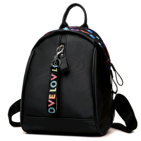 High Quality Female Oxford Cloth Fashion Backpack in stylish design with multiple pockets and soft handle.