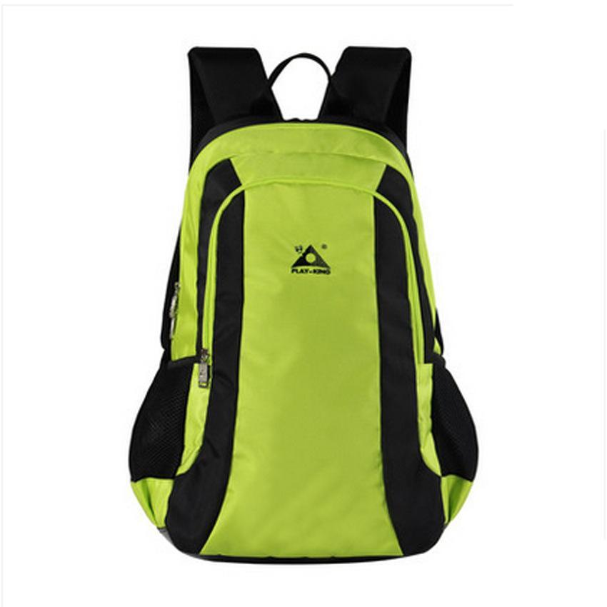 High Quality Leisure Sports Mountaineering Backpack in a plain design, made of durable polyester, suitable for various outdoor activities.