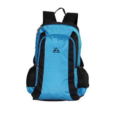 High Quality Unisex Fashion Travel Backpack in durable polyester, featuring a sleek design and spacious compartments for travel essentials.