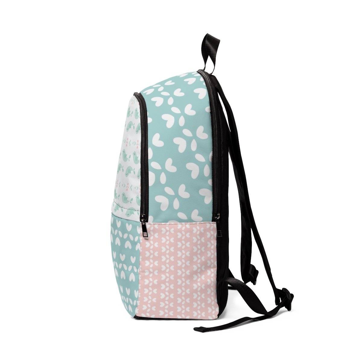 KH Birdie Backpack in vibrant colors, showcasing its lightweight and waterproof design, padded back panel, and adjustable shoulder straps.