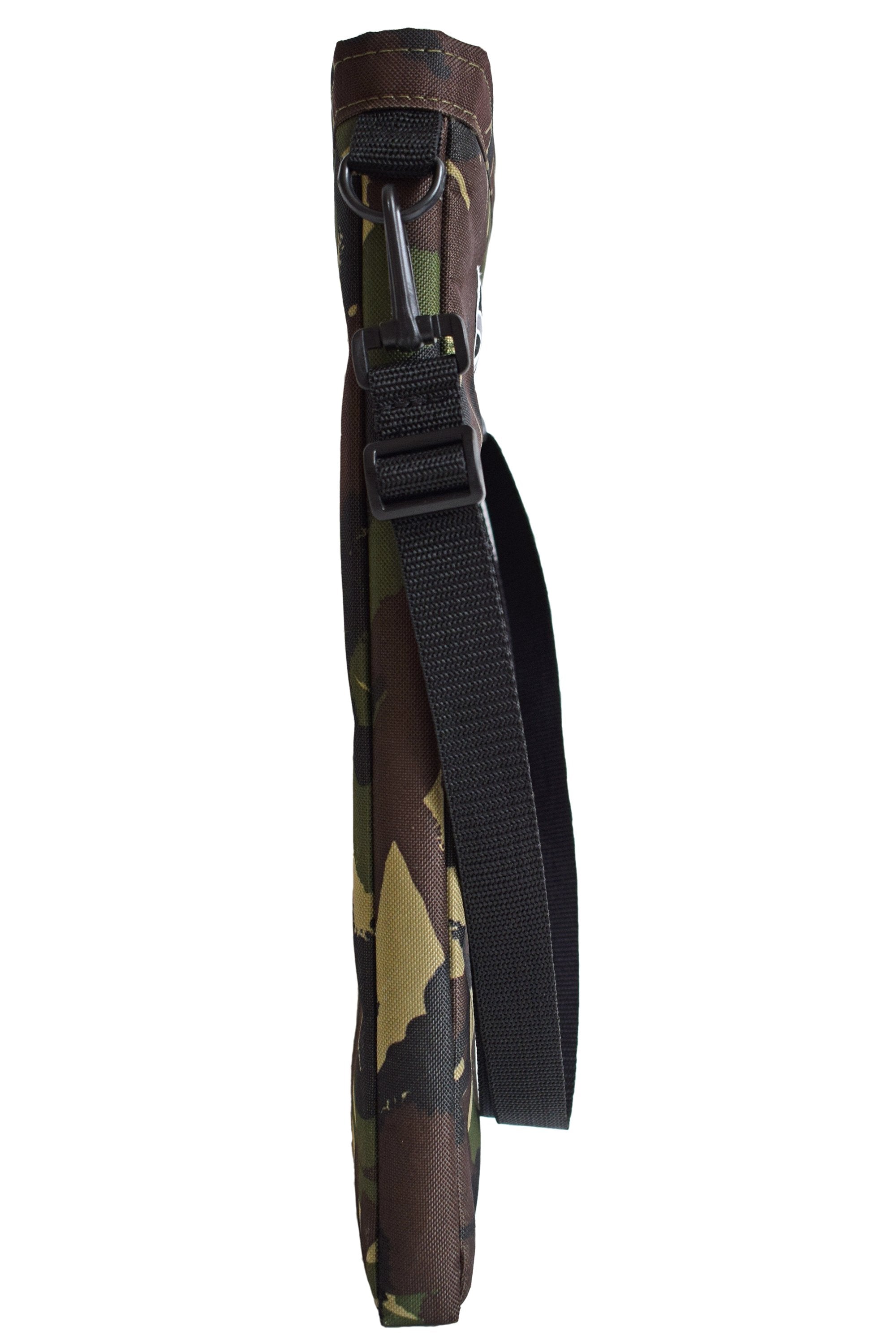 Stylish CAMO Laptop Carry Case designed for 15.6-inch laptops with a protective tablet pouch.