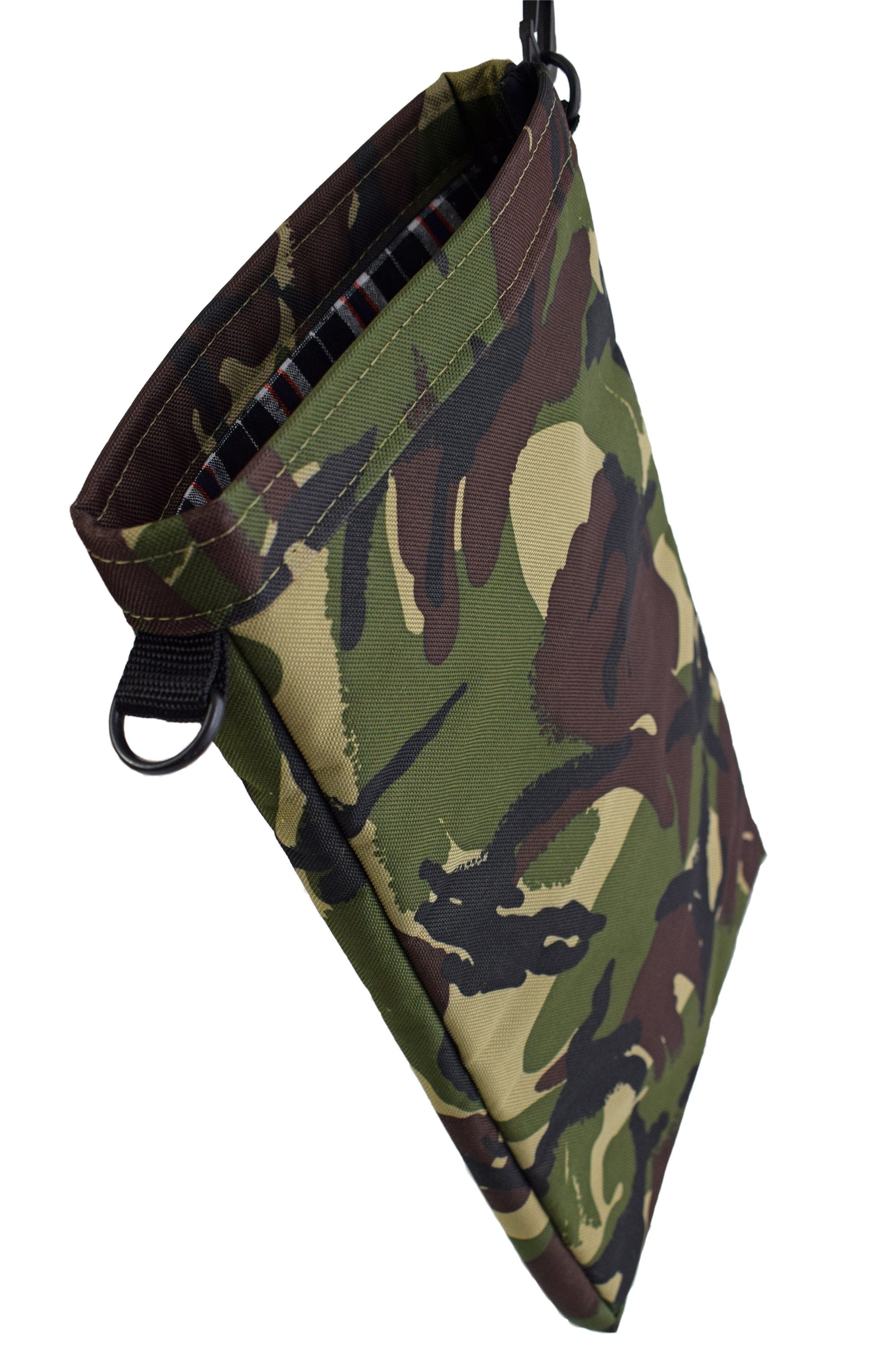 Stylish CAMO Laptop Carry Case designed for 15.6-inch laptops with a protective tablet pouch.