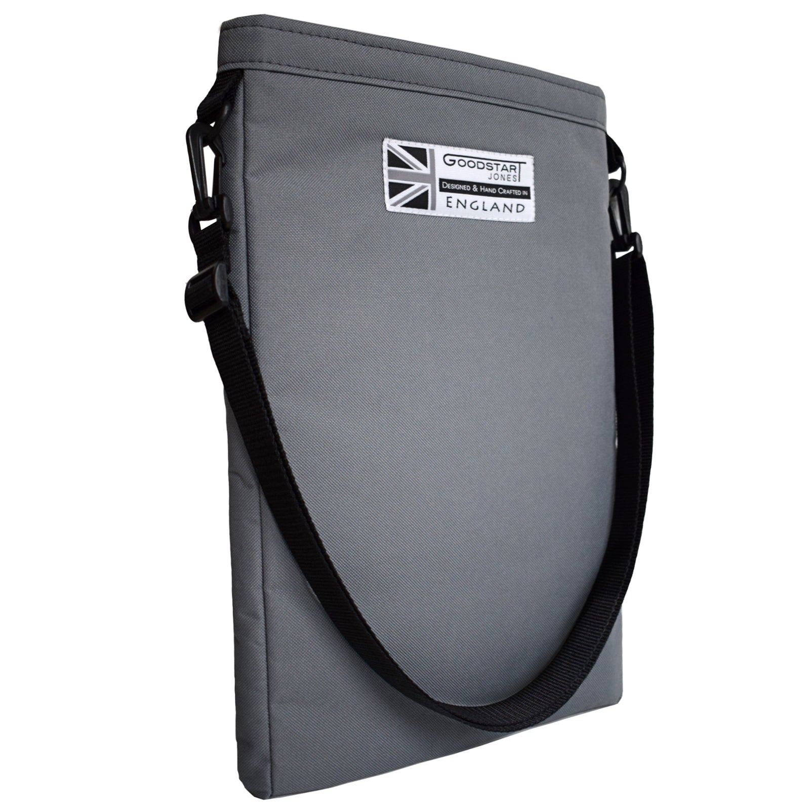 Stylish GREY Laptop Carry Case designed for laptops and tablets with protective pouch.