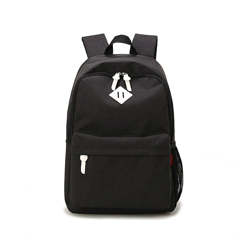 Large Capacity College Style Backpack in nylon, featuring air cushion straps and a stylish design suitable for men and women.