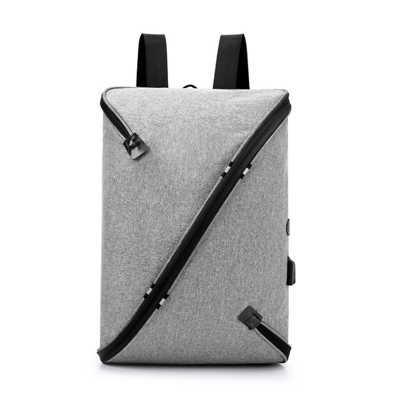 Main Large-capacity Business Canvas Laptop Backpack image