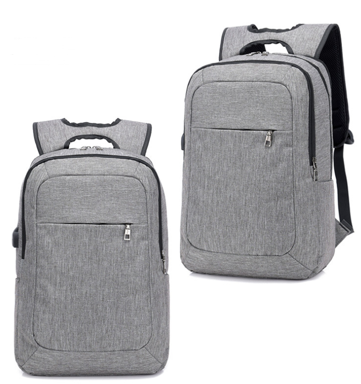 Male High Quality Breathable Business Travel Backpack with multiple compartments and ergonomic design, ideal for business professionals.