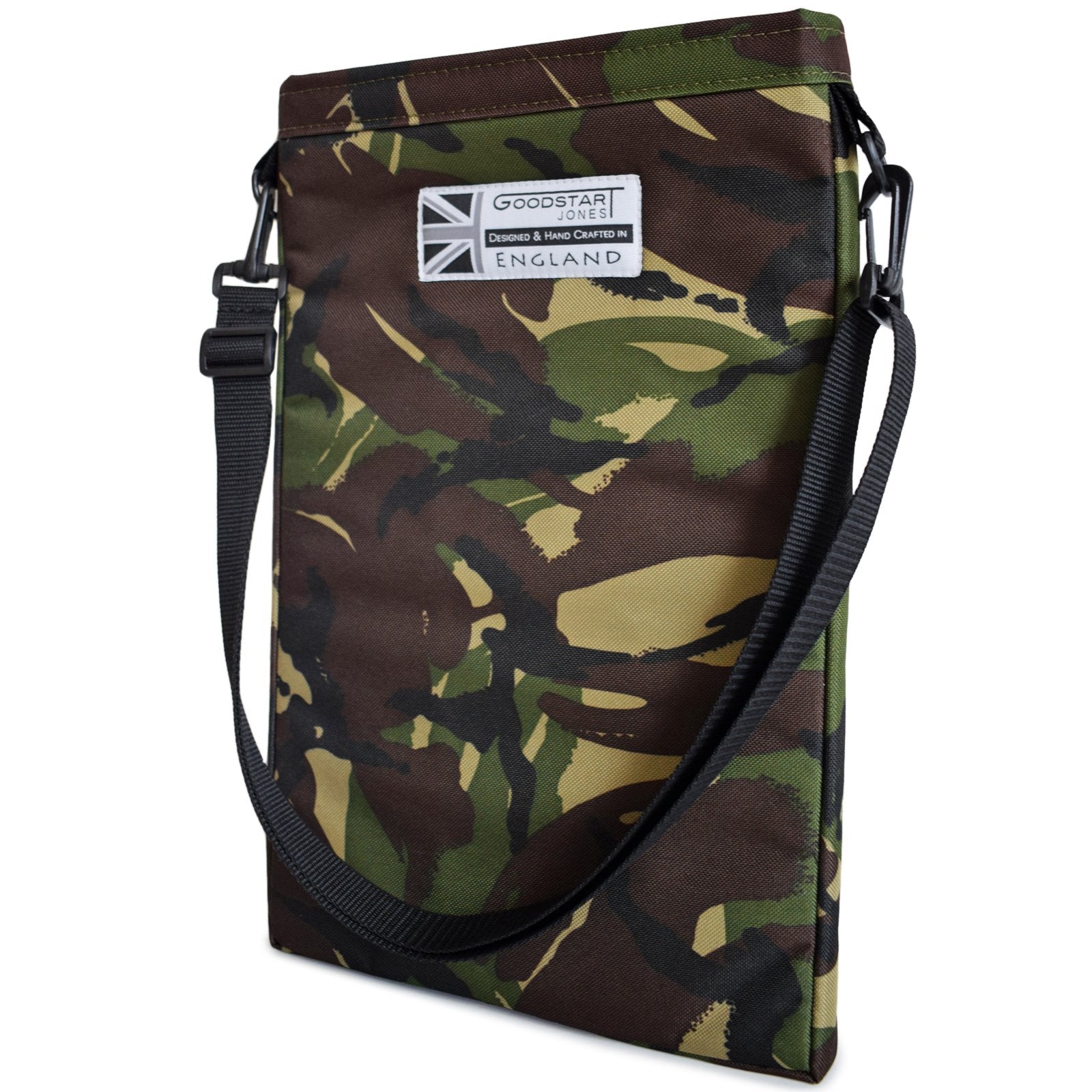 MERCHANT Backpack in CAMO featuring a stylish roll-top design, durable fabric, and multiple compartments for organization.