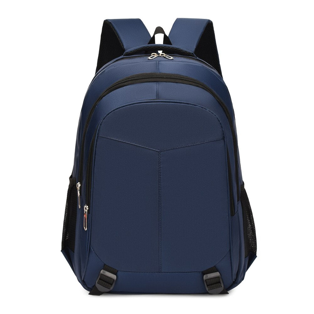 Multifunctional backpack for men made of high-quality Oxford cloth, featuring multiple compartments and a sleek design.