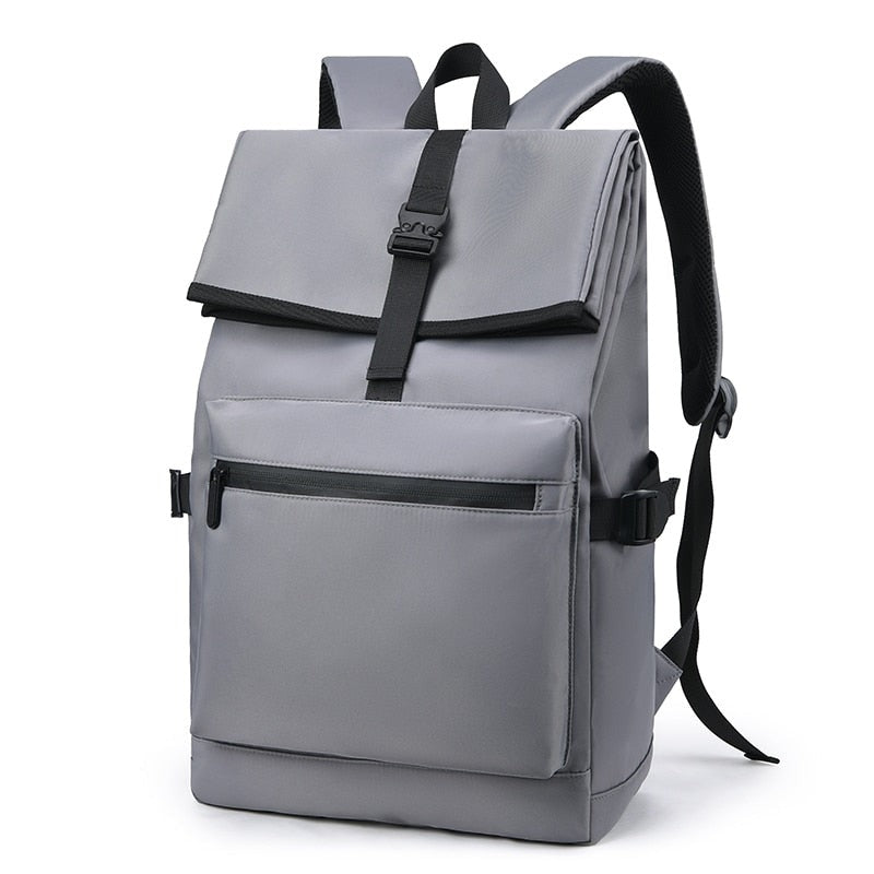 Multifunctional Business Backpack for Men made of high-quality nylon, featuring a sleek design with multiple compartments and a comfortable carrying system.