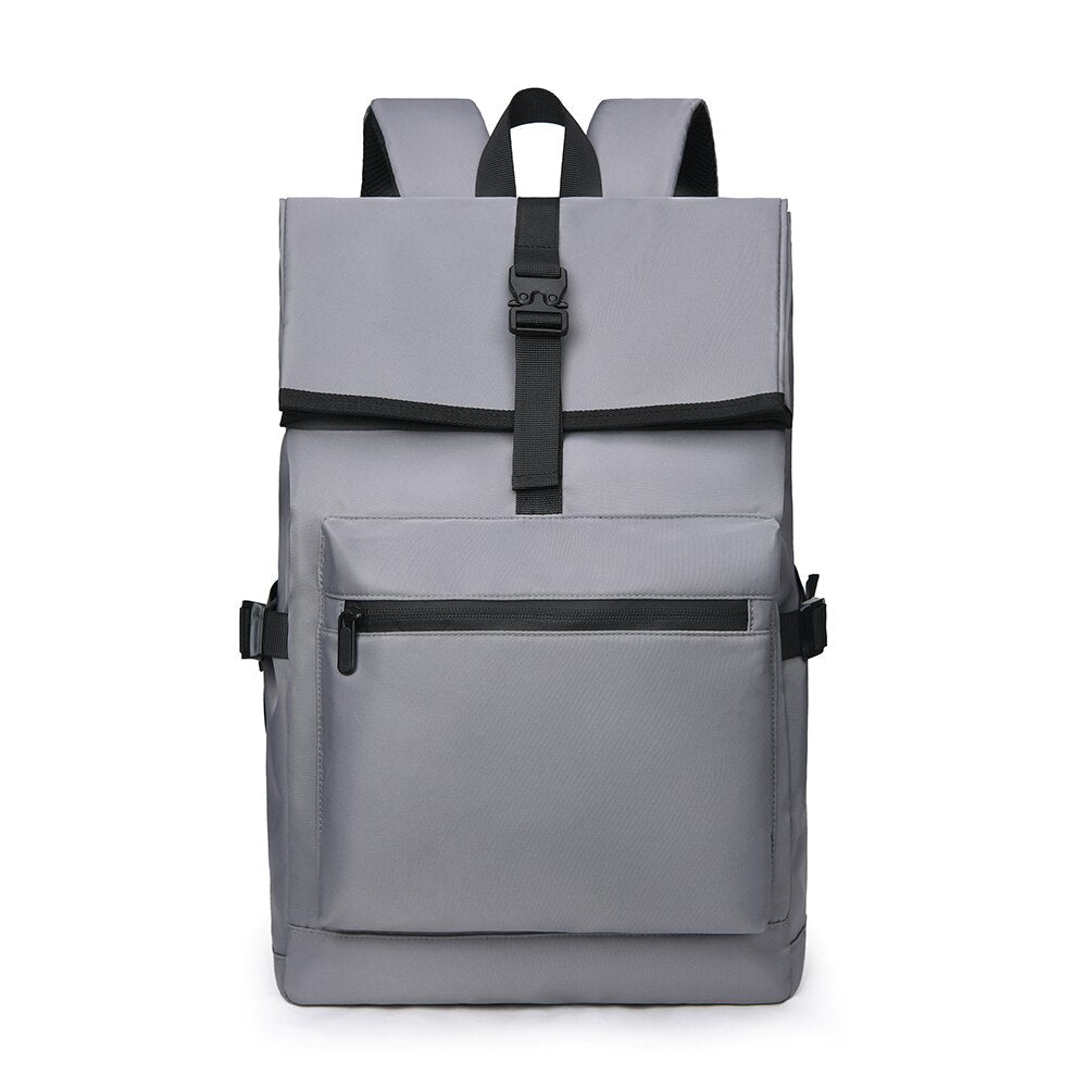 Multifunctional Business Backpack for Men made of high-quality nylon, featuring a sleek design with multiple compartments and a comfortable carrying system.