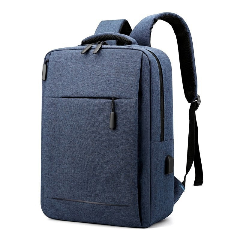 Multifunctional Man Backpack made of waterproof nylon, featuring a large capacity and USB charging port, ideal for business and casual use.