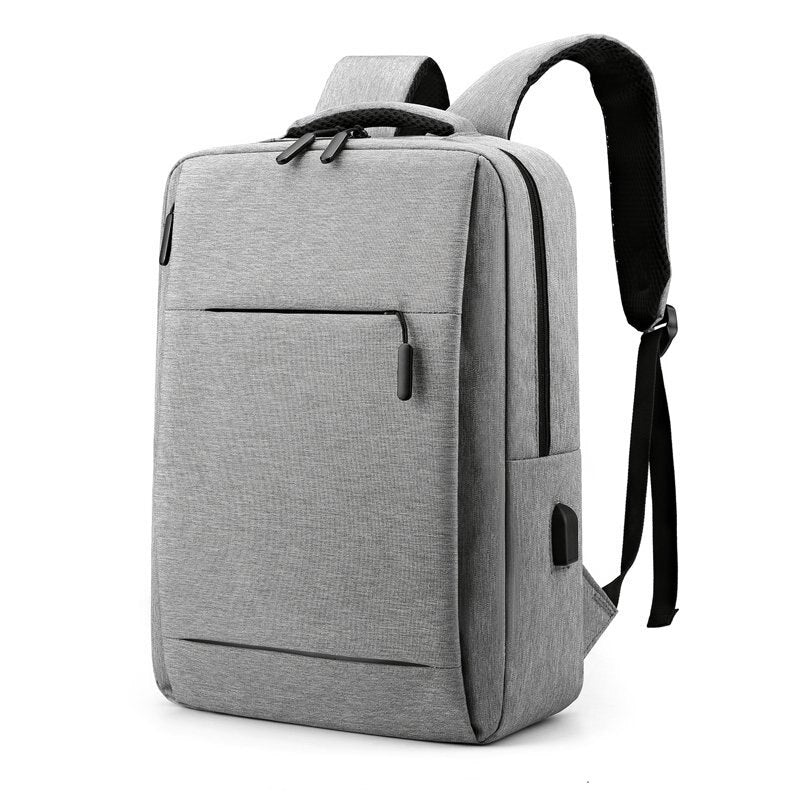 Multifunctional Man Backpack made of waterproof nylon, featuring a large capacity and USB charging port, ideal for business and casual use.