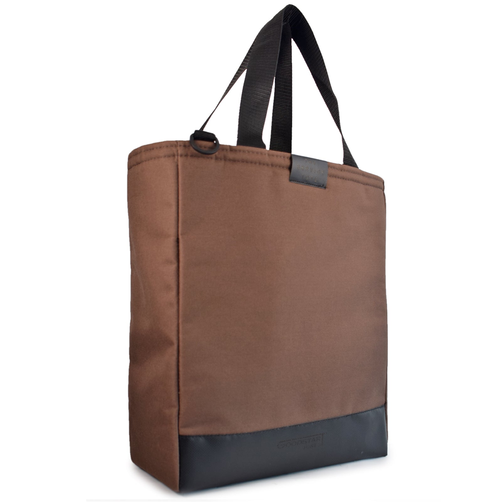 Brown padded service tote bag designed for comfort and durability, perfect for shopping and everyday use.