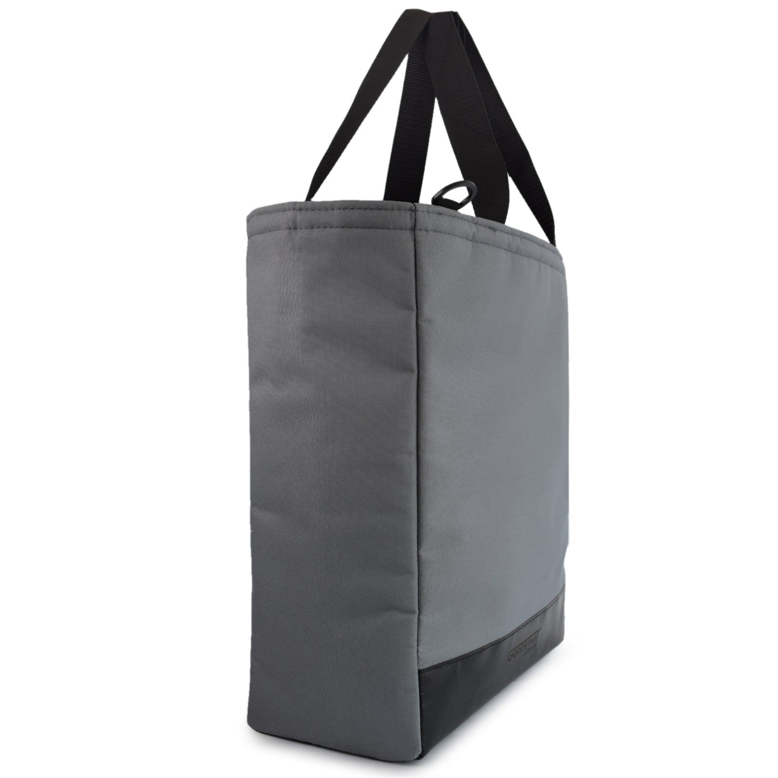 Padded SERVICE Tote Bag in GREY, featuring cushioned handles and a spacious interior for versatile use.