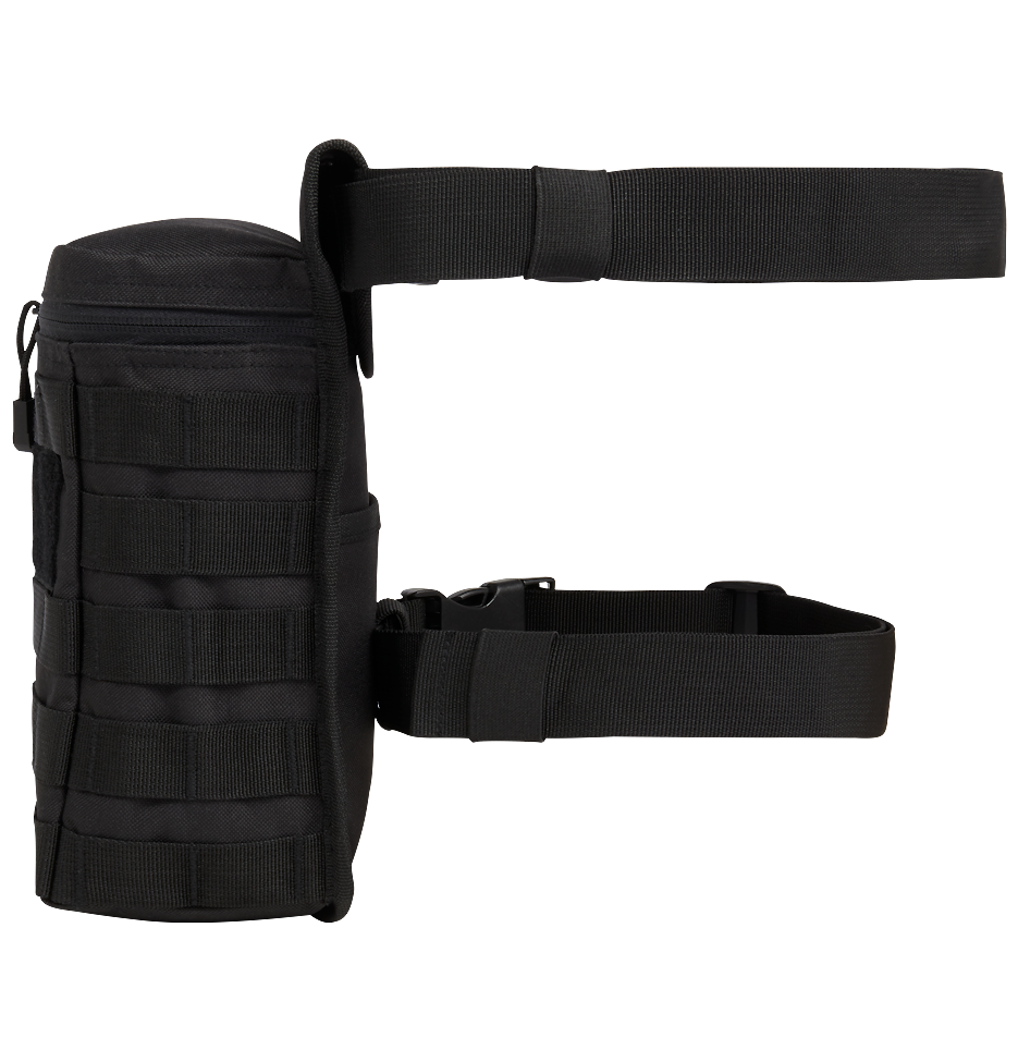 Side Kick Bag Molle in durable 600DEN polyester with adjustable belts and multiple compartments for storage.