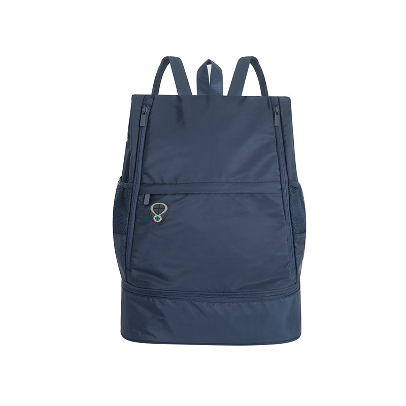 A stylish Women's Travel Waterproof Foldable Backpack in various colors, showcasing its spacious design and durable material.