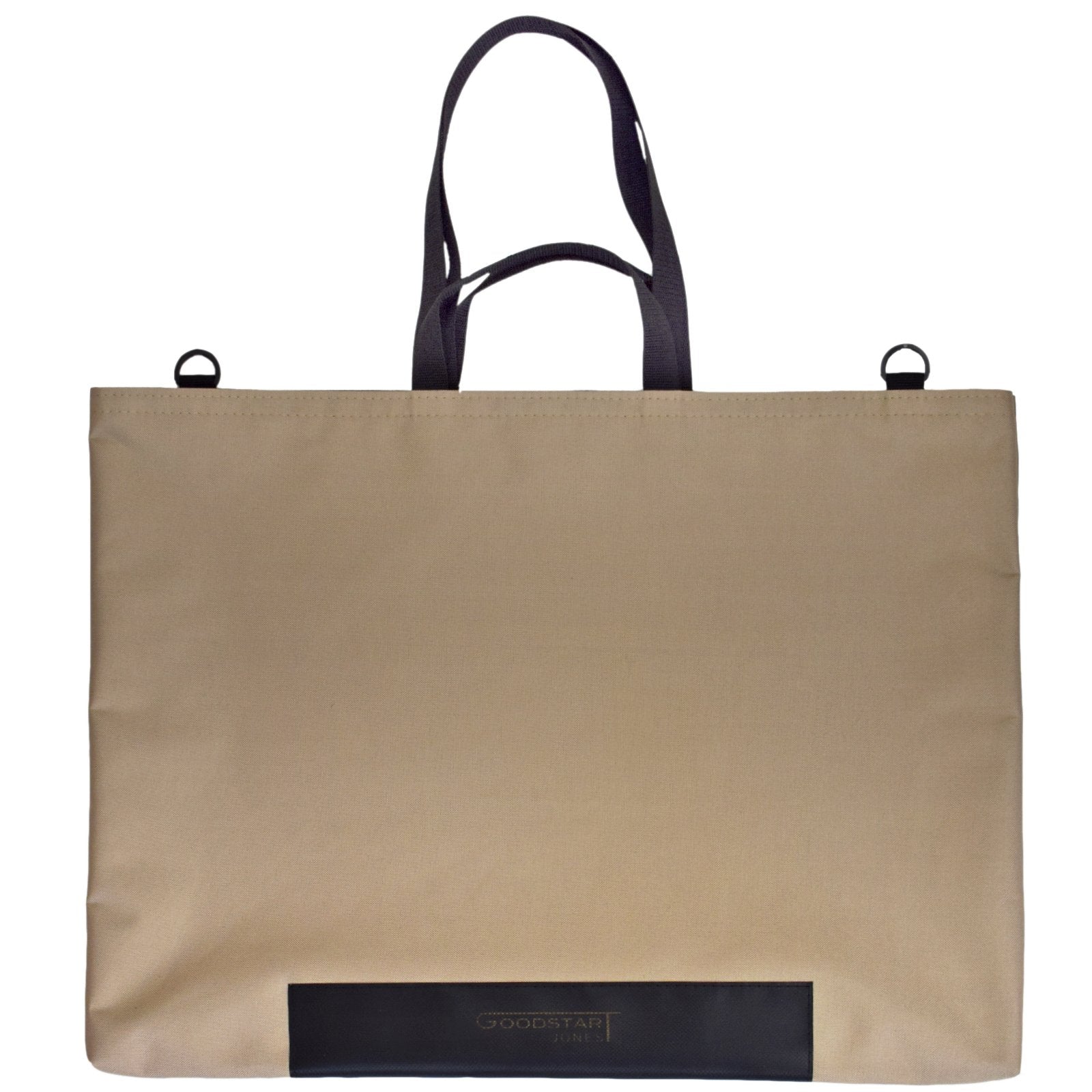 XL Tote Bag Shopper in SAND color, showcasing its spacious design and durable material, perfect for shopping and everyday use.