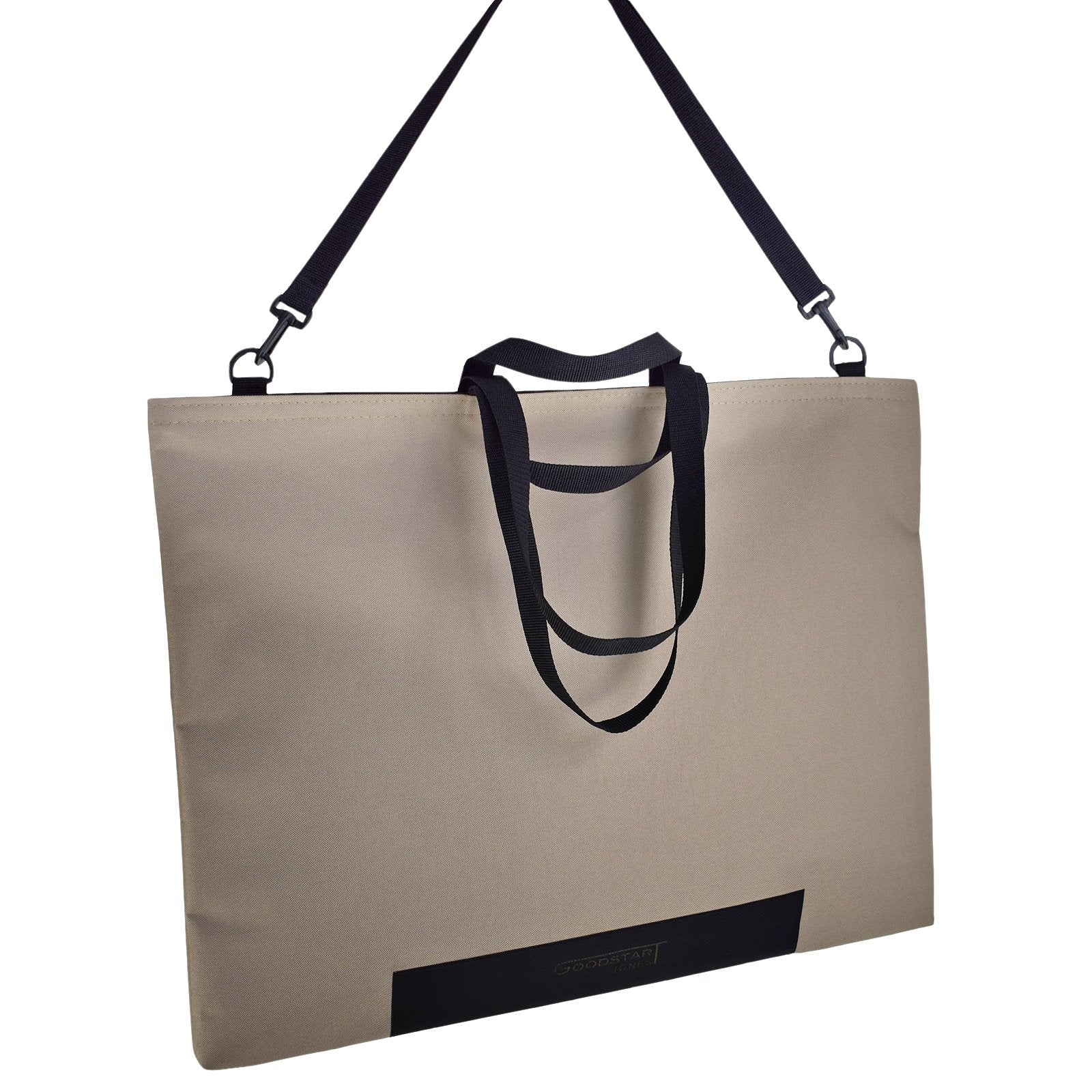 XL Tote Bag Shopper in SAND color, showcasing its spacious design and durable material, perfect for shopping and everyday use.