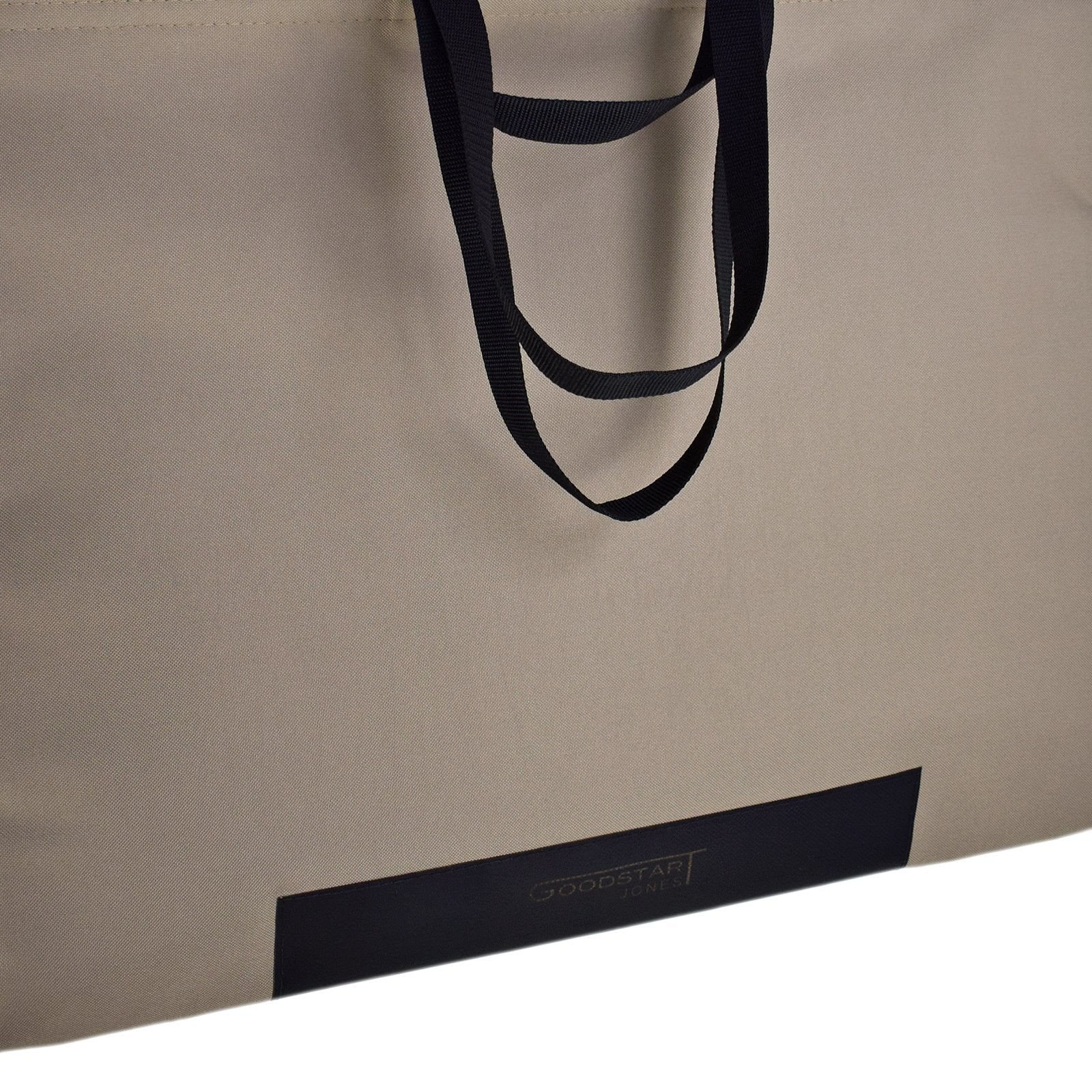 XL Tote Bag Shopper in SAND color, showcasing its spacious design and durable material, perfect for shopping and everyday use.