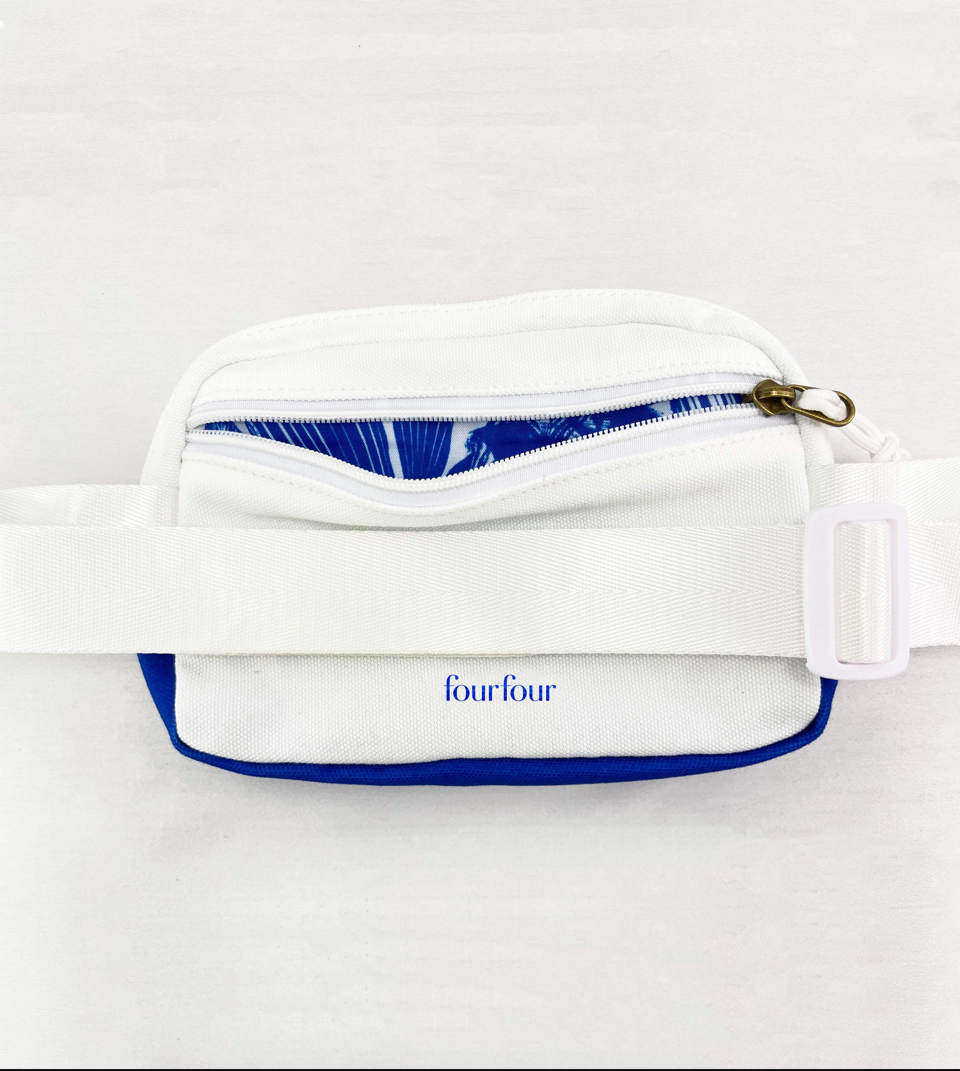 Personal Assistant Belt Bag in Ombre design, showcasing its stylish and functional features, including zipper pockets and adjustable strap.