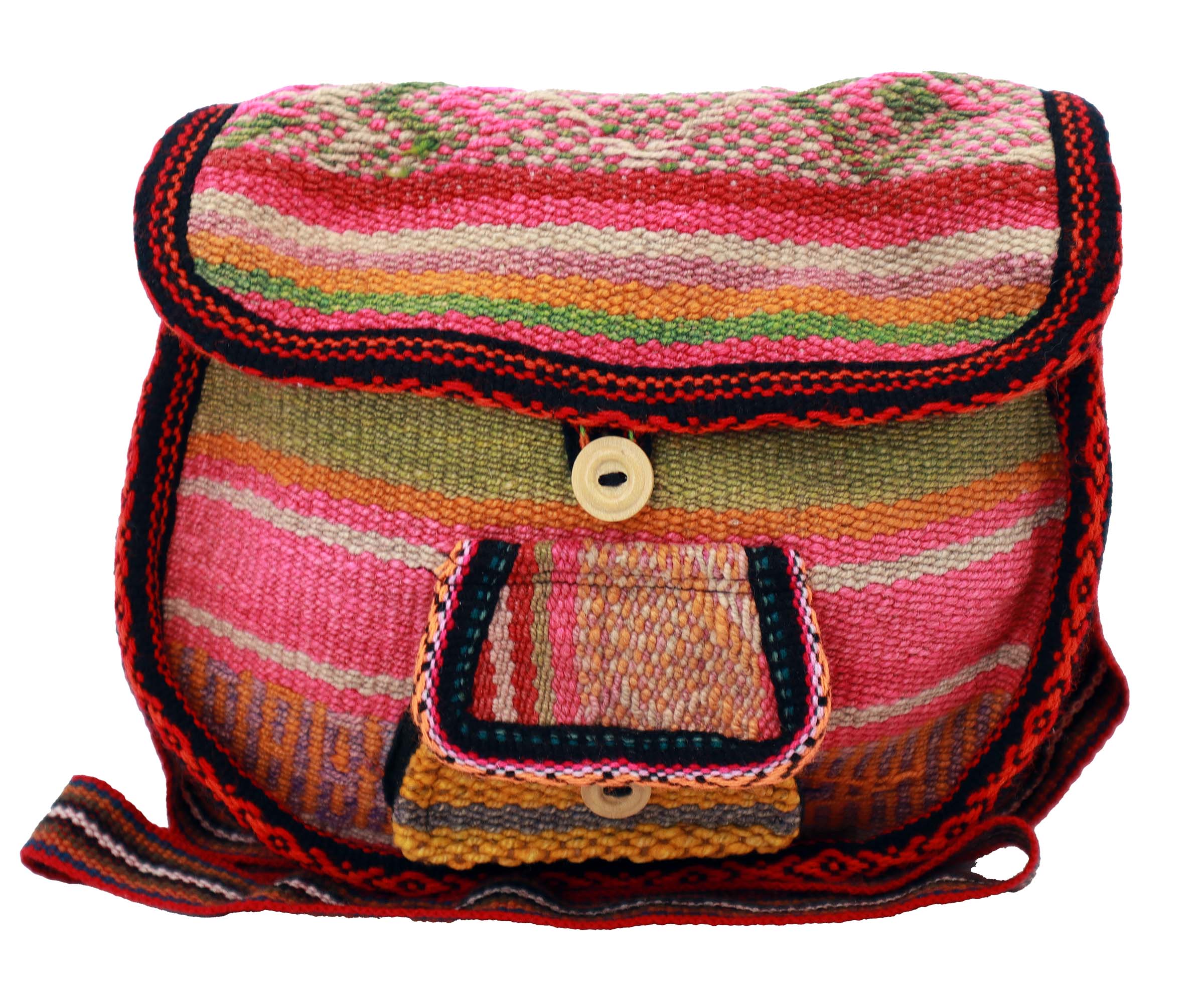 Main Artisan Woven, Refreshed, Button Crossbody Bag image