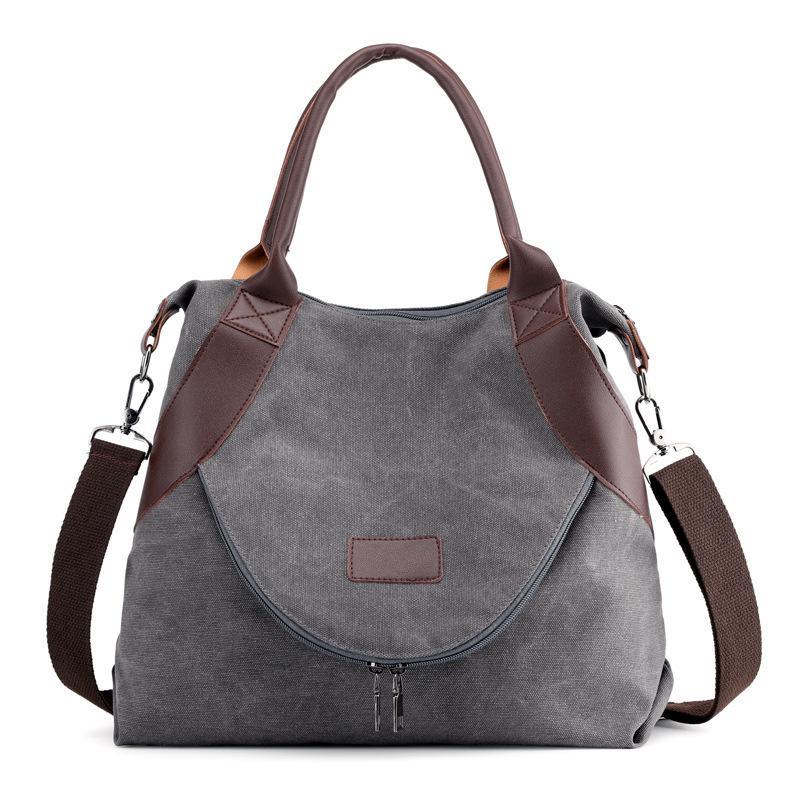 Stylish Canvas Female Casual Messenger Bag for Women, featuring durable fabric and spacious design, perfect for everyday use.