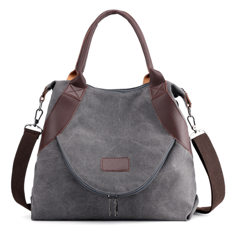 Stylish Canvas Female Casual Messenger Bag for Women, featuring durable fabric and spacious design, perfect for everyday use.