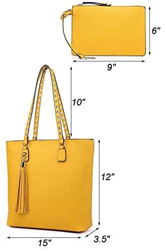 Large Shoulder Hobo Handbag in stylish design with a small detachable pouch, perfect for everyday use.