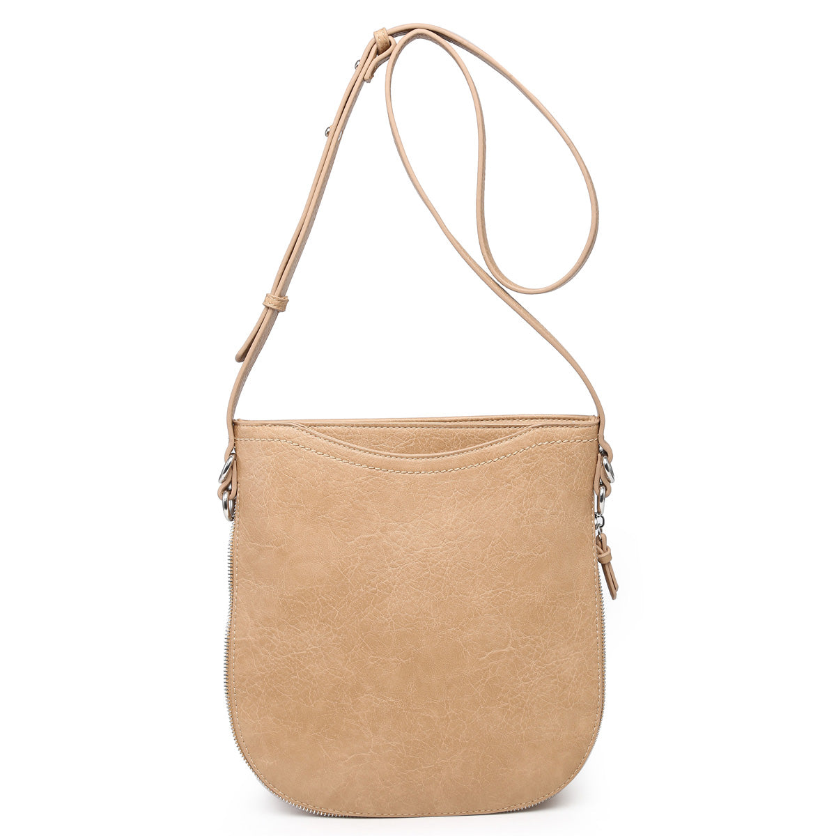 A stylish women small crossbody bag featuring two invisible compartments, perfect for daily use.