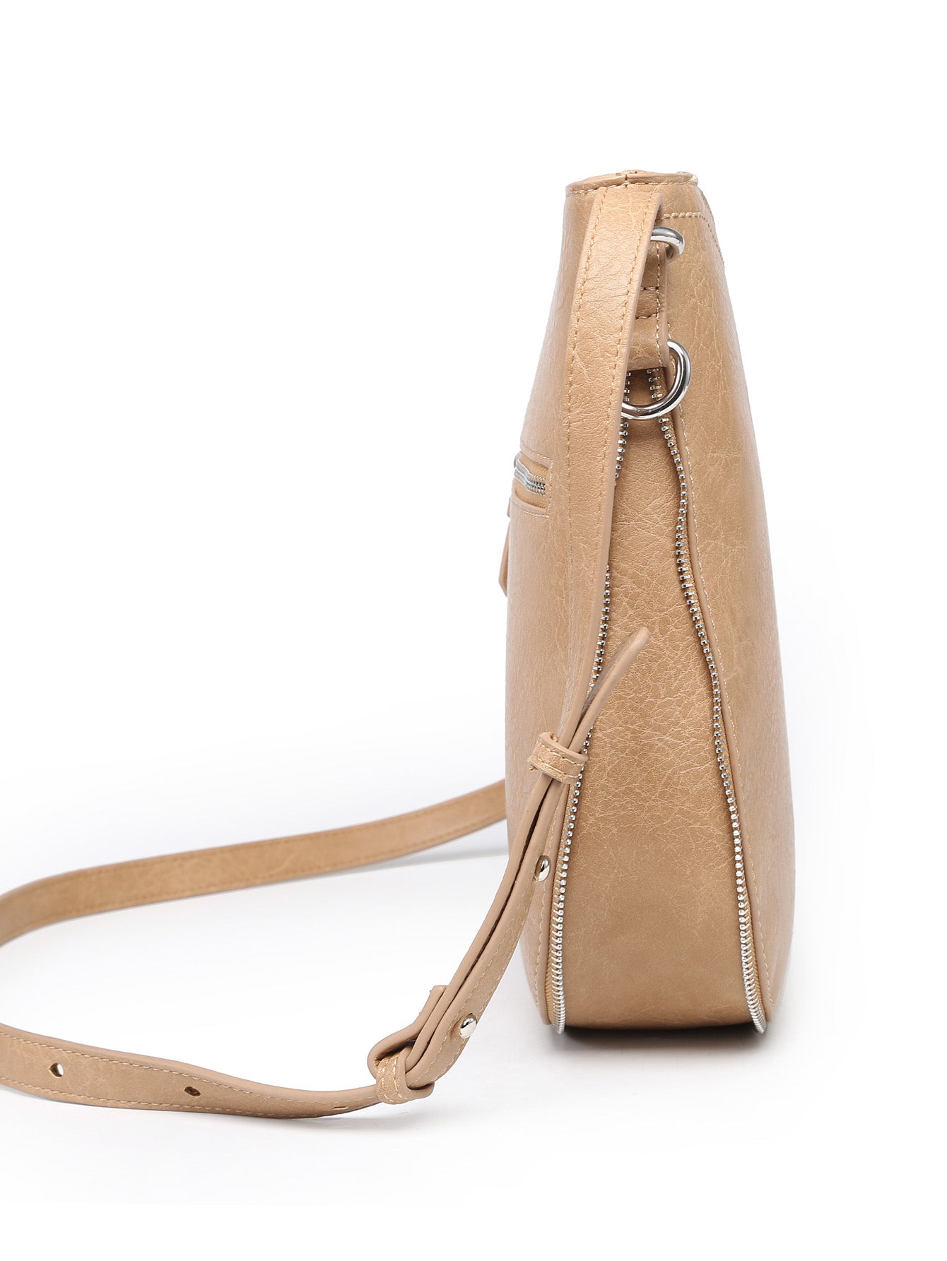 A stylish women small crossbody bag featuring two invisible compartments, perfect for daily use.