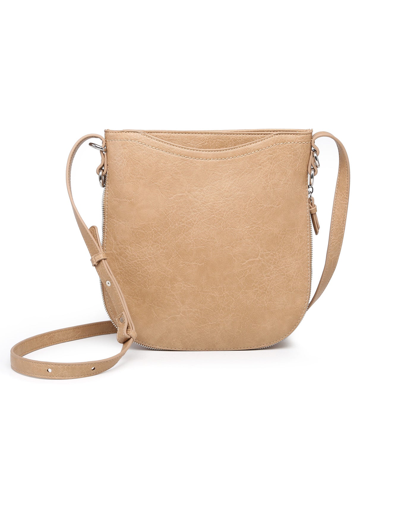 A stylish women small crossbody bag featuring two invisible compartments, perfect for daily use.