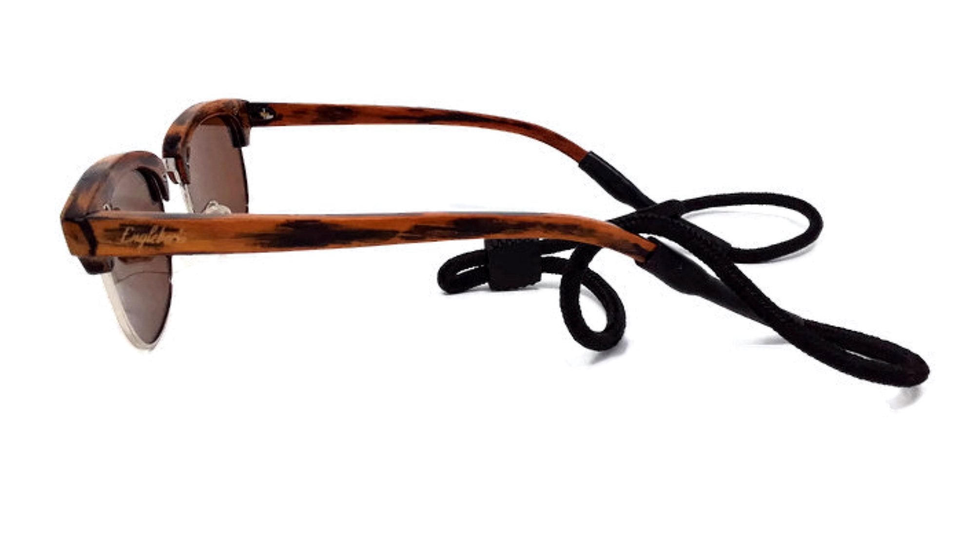 Adjustable 2X Eyeglass Straps in various colors, designed to securely hold eyeglasses and sunglasses during activities.