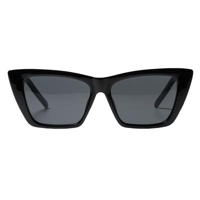 Ainsley sunglasses featuring a modern cat eye shape with a high-quality frame and UV protection.