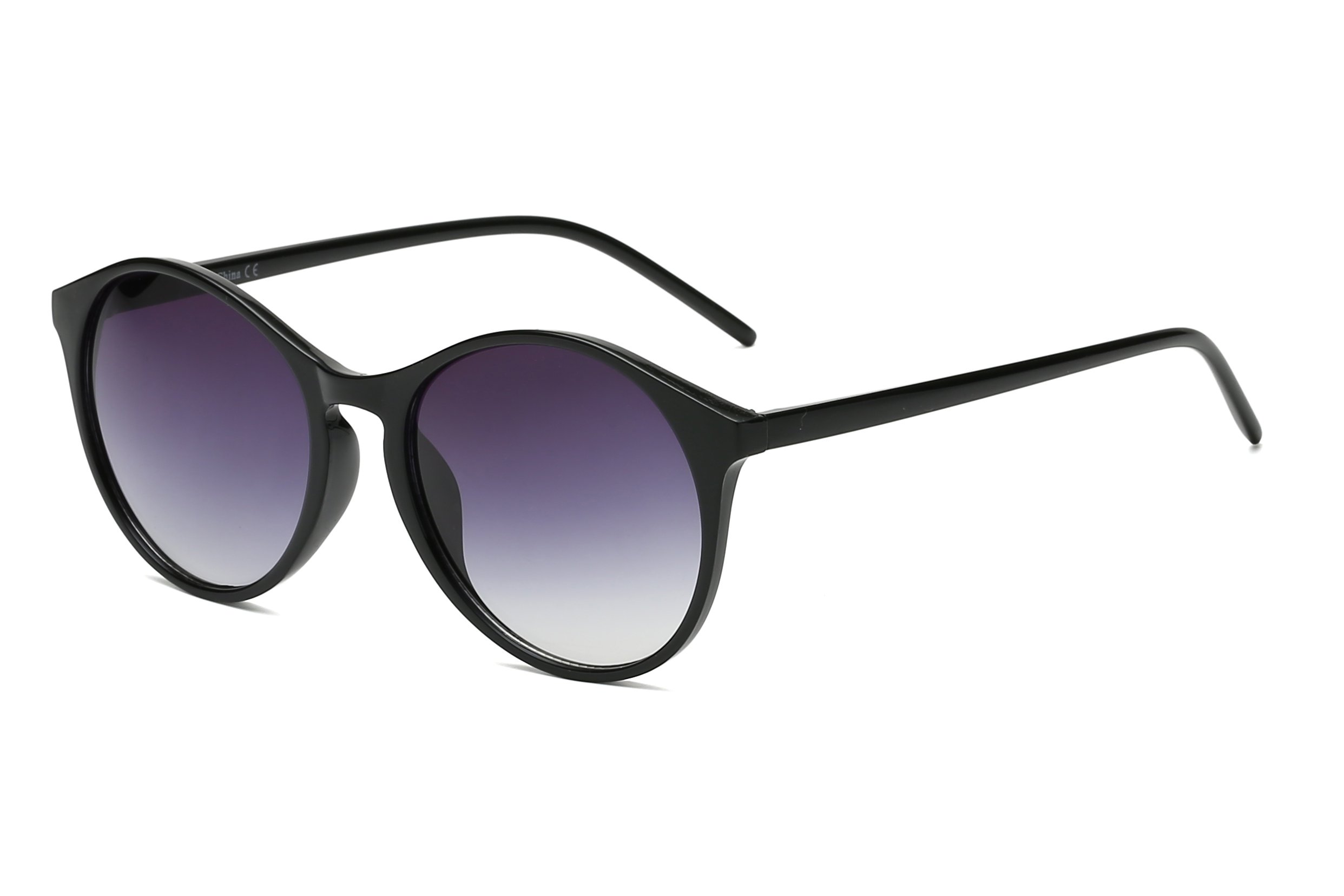 Alicia Women Round Fashion Sunglasses with a stylish round frame and UV protection.