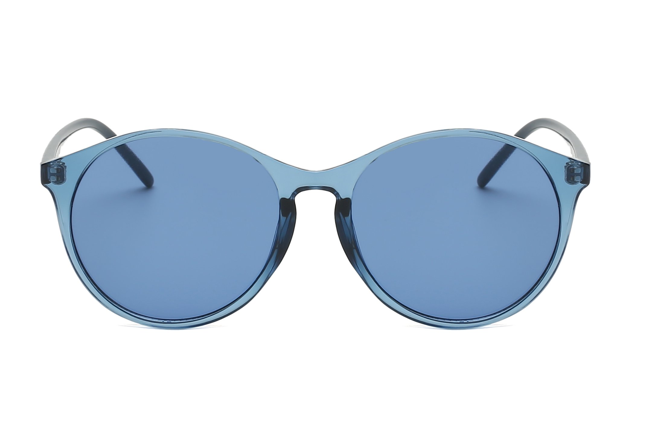 Alicia Women Round Fashion Sunglasses with a stylish round frame and UV protection.