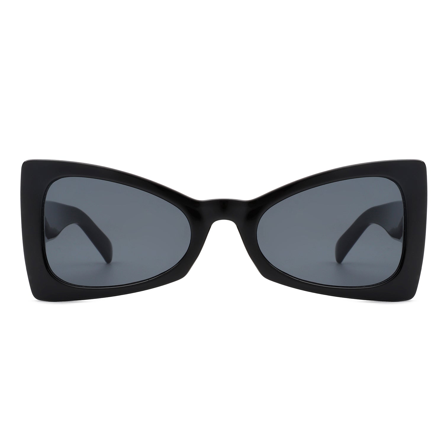 Bellavia Triangle Retro Cat Eye Sunglasses with tinted lenses and stylish design.