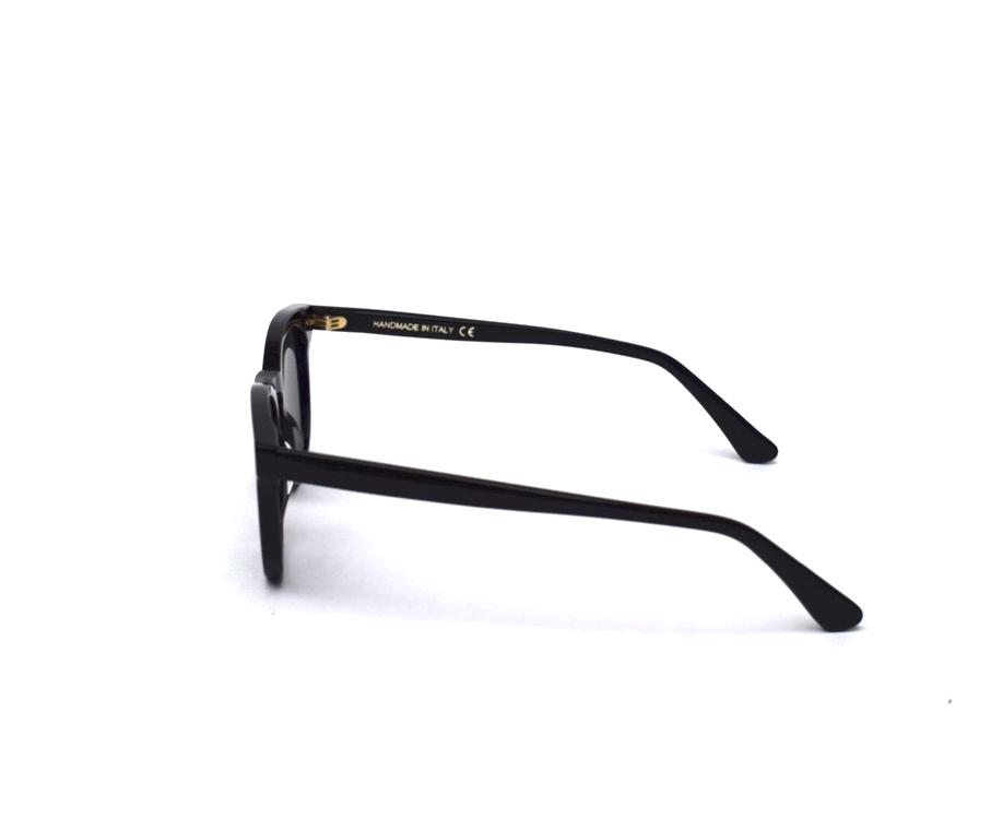 Black Classic Kozy eyewear featuring a sleek acetate frame and Zeiss CR39 lenses, perfect for stylish comfort.