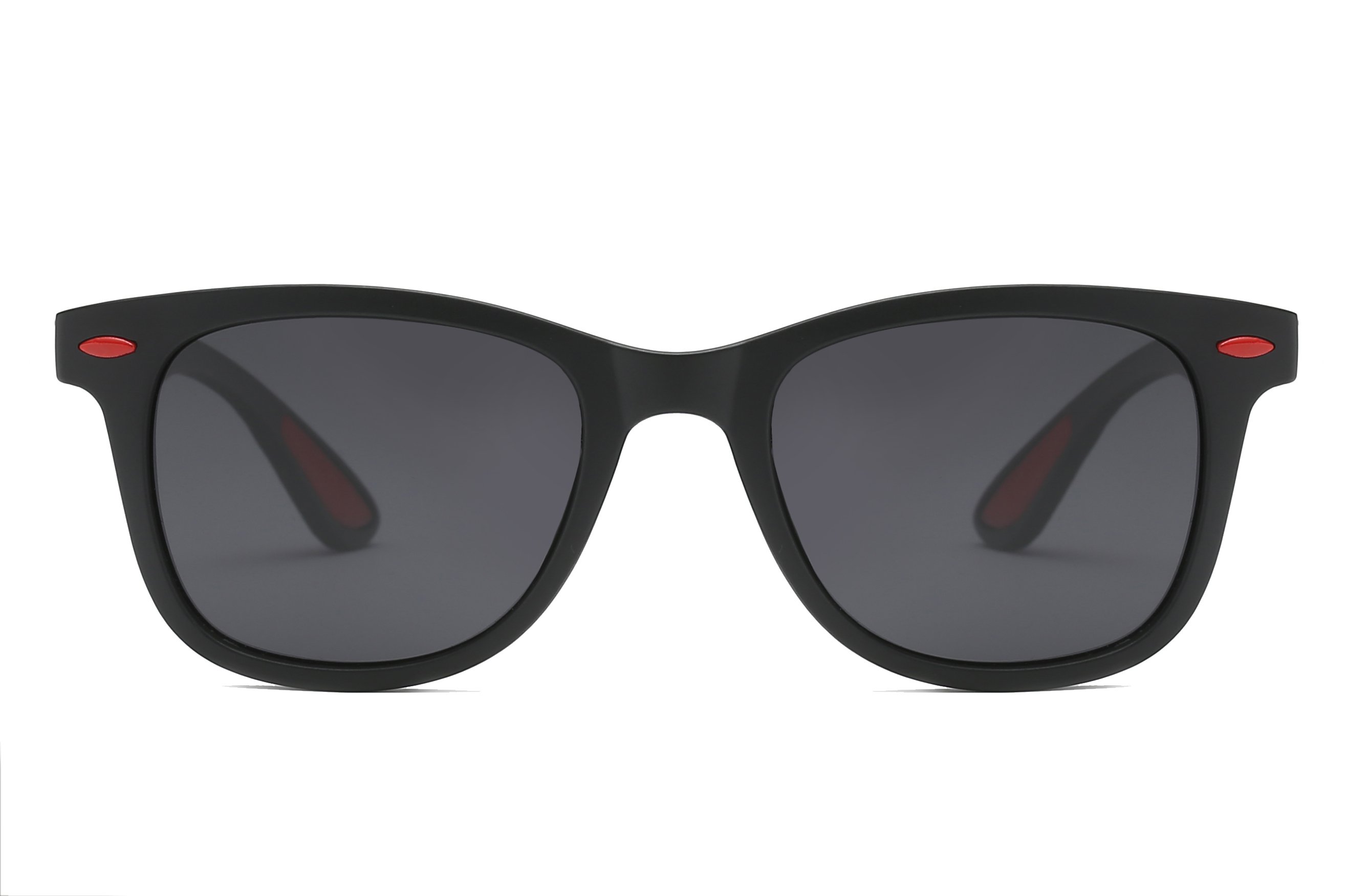 Blakely Classic Polarized Retro Vintage Square Sunglasses with a stylish square frame and dark lenses.