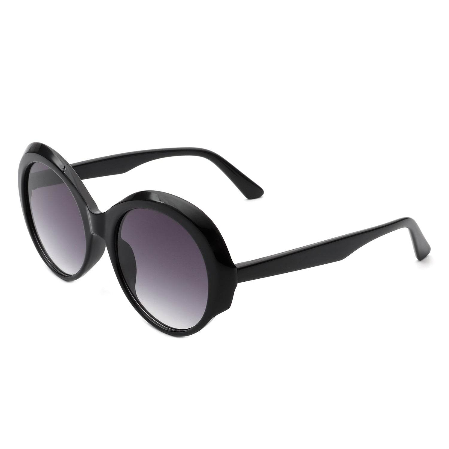 Cielarna Women Round Oversize Circle Chunky Fashion Sunglasses with a stylish chunky frame and large round lenses, perfect for sun protection.