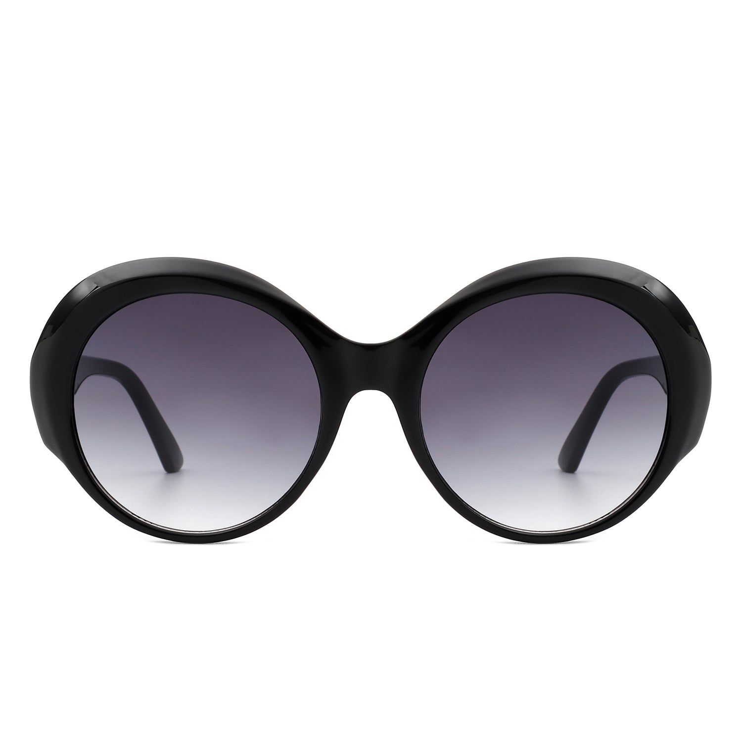 Cielarna Women Round Oversize Circle Chunky Fashion Sunglasses with a stylish chunky frame and large round lenses, perfect for sun protection.