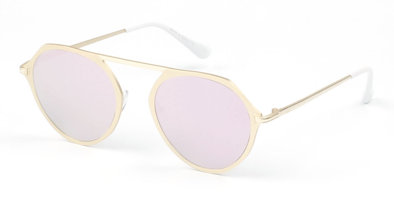 Cordelia Women Retro Circle Round Mirrored UV Protection Fashion Sunglasses with stylish design and UV protection features.