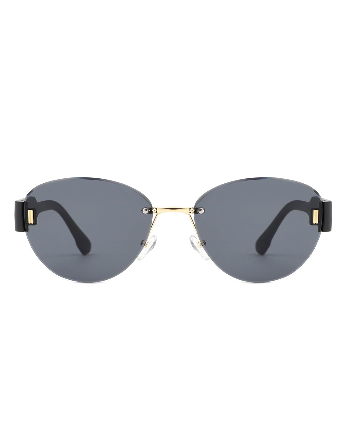 Dastriana Round Chic Tinted Oval Frame Women's Sunglasses featuring a stylish round oval design with tinted lenses.