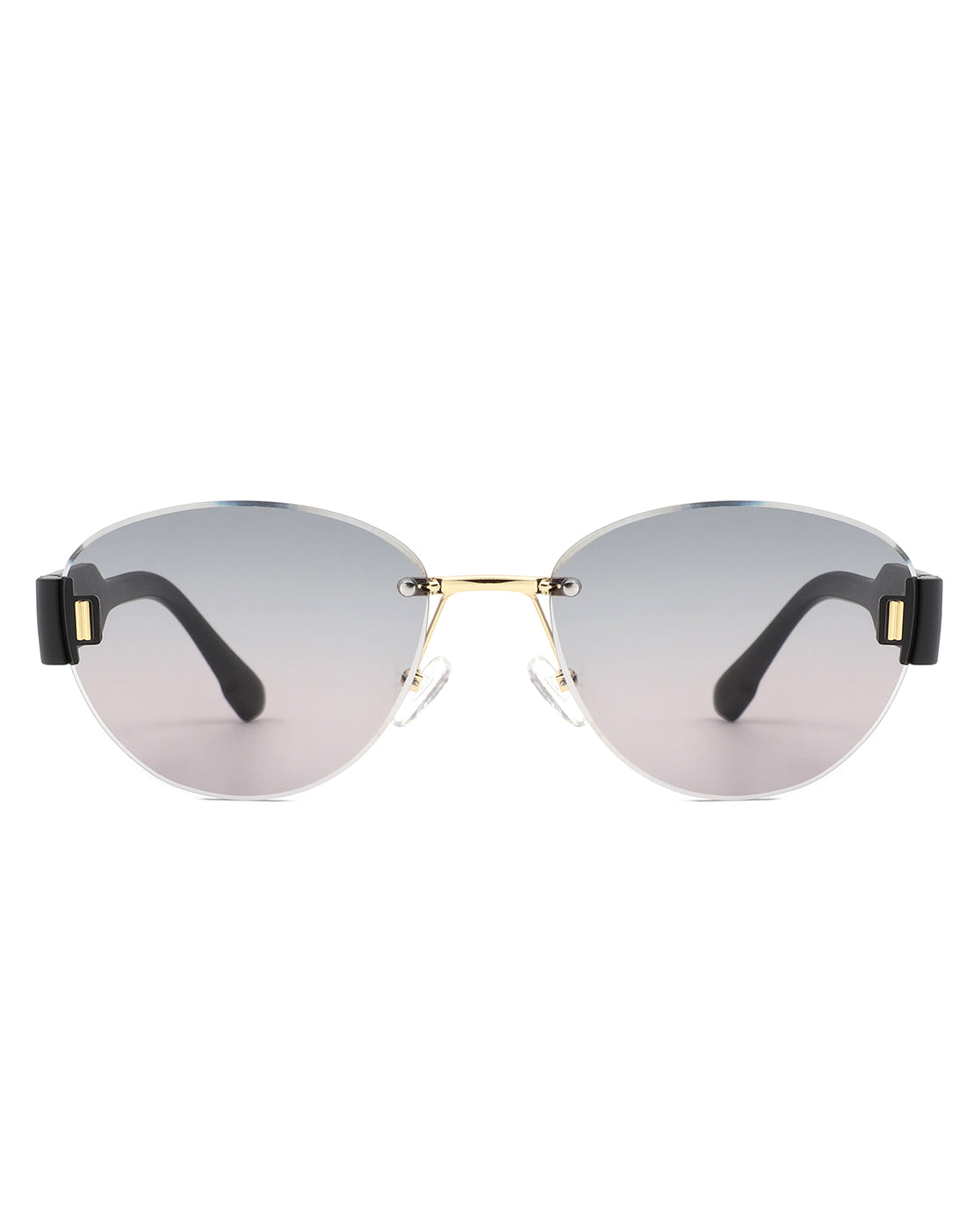 Dastriana Round Chic Tinted Oval Frame Women's Sunglasses featuring a stylish round oval design with tinted lenses.