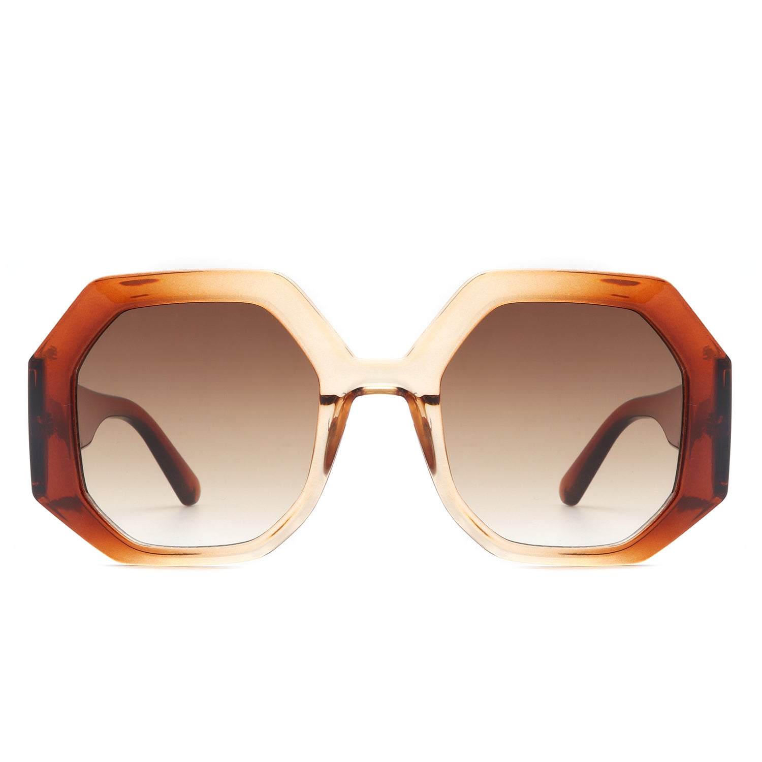 Diamorex Retro Polygon Round Fashion Women Sunglasses with a stylish design, featuring a plastic frame and PC lenses, perfect for sun protection.