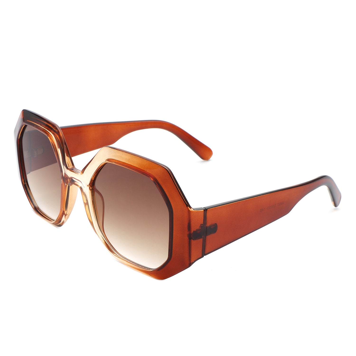 Diamorex Retro Polygon Round Fashion Women Sunglasses with a stylish design, featuring a plastic frame and PC lenses, perfect for sun protection.